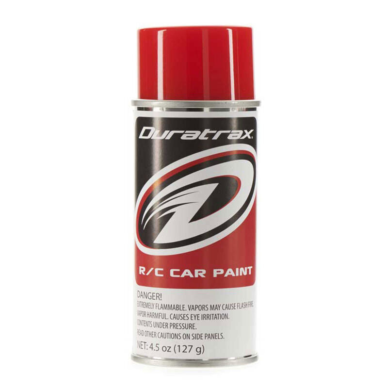 DuraTrax Polycarb Spray, Bright Red, 4.5 oz - Remote Control Toys - Horizon Hobbies, Inc.