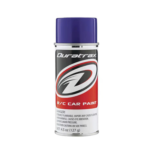 DuraTrax Polycarb Purple Lexan Spray Paint (4.5oz) - - Horizon Hobbies, Inc.