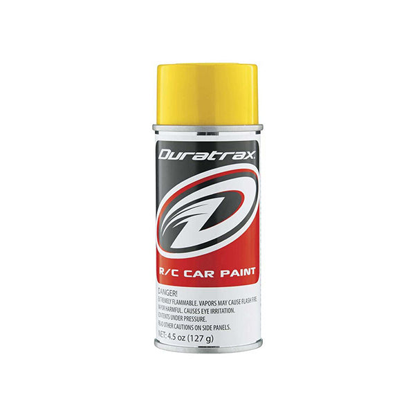 DuraTrax Polycarb Spray, Candy Yellow, 4.5oz - Remote Control Toys - Horizon Hobbies, Inc.