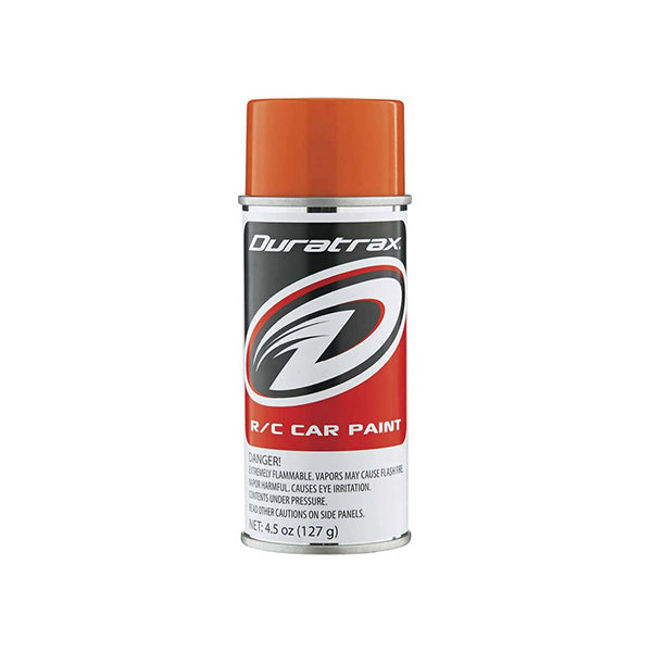 DuraTrax Polycarb Spray (Candy Orange) (4.5oz) - Remote Control Toys - Horizon Hobbies, Inc.