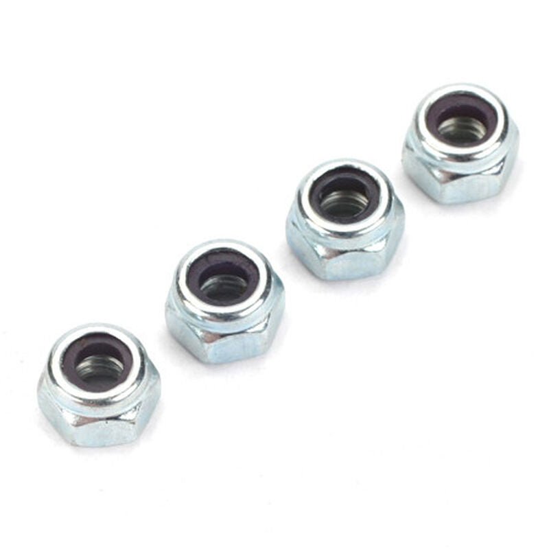 DuBro Insert Lock Nuts, Nylon, 4mm - Remote Control Toys - Horizon Hobbies, Inc.