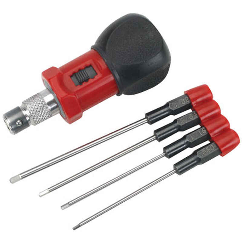 Dynamite 4 Piece Standard Hex Wrench Set w/Handle - Remote Control Toys - Horizon Hobbies, Inc.