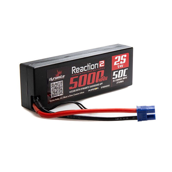 Dynamite 7.4V 5000mAh 50 LiPo - Battery - Horizon Hobbies, Inc.