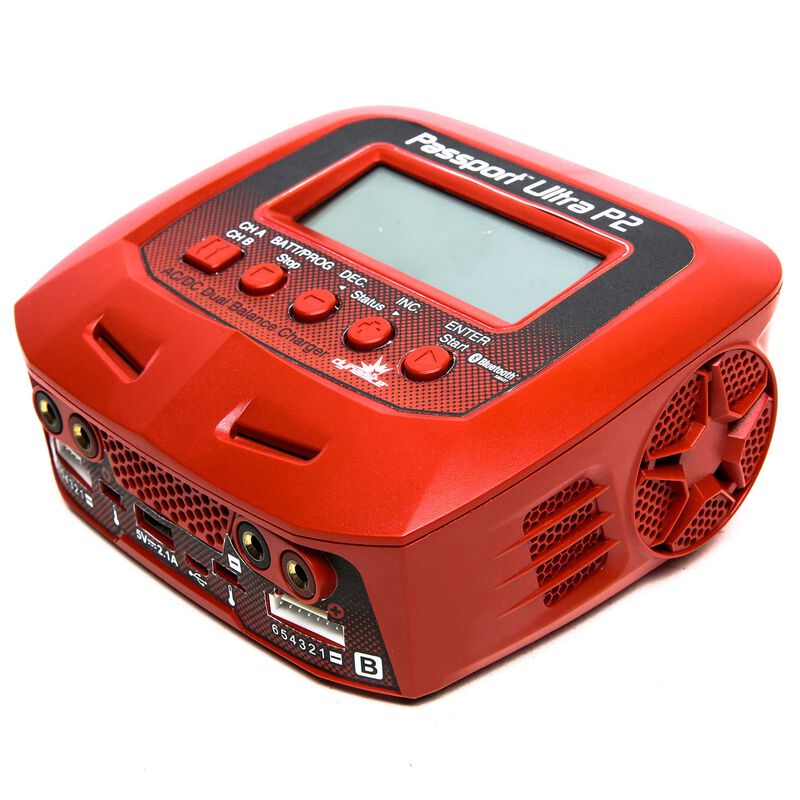 Dynamite Passport P2 100W AC/DC 2-Port Multicharger with Bluetooth Connectivity - stpatty - Horizon Hobbies, Inc.