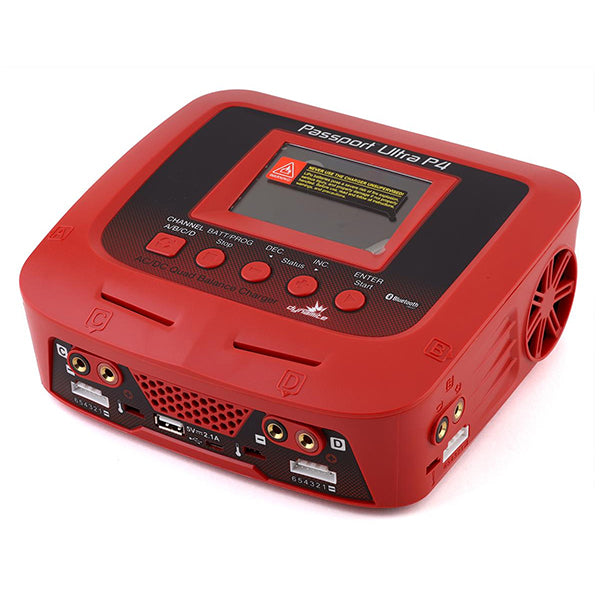 Dynamite Passport P4 AC/DC Four Port Multi-Charger - Charger - Horizon Hobbies, Inc.