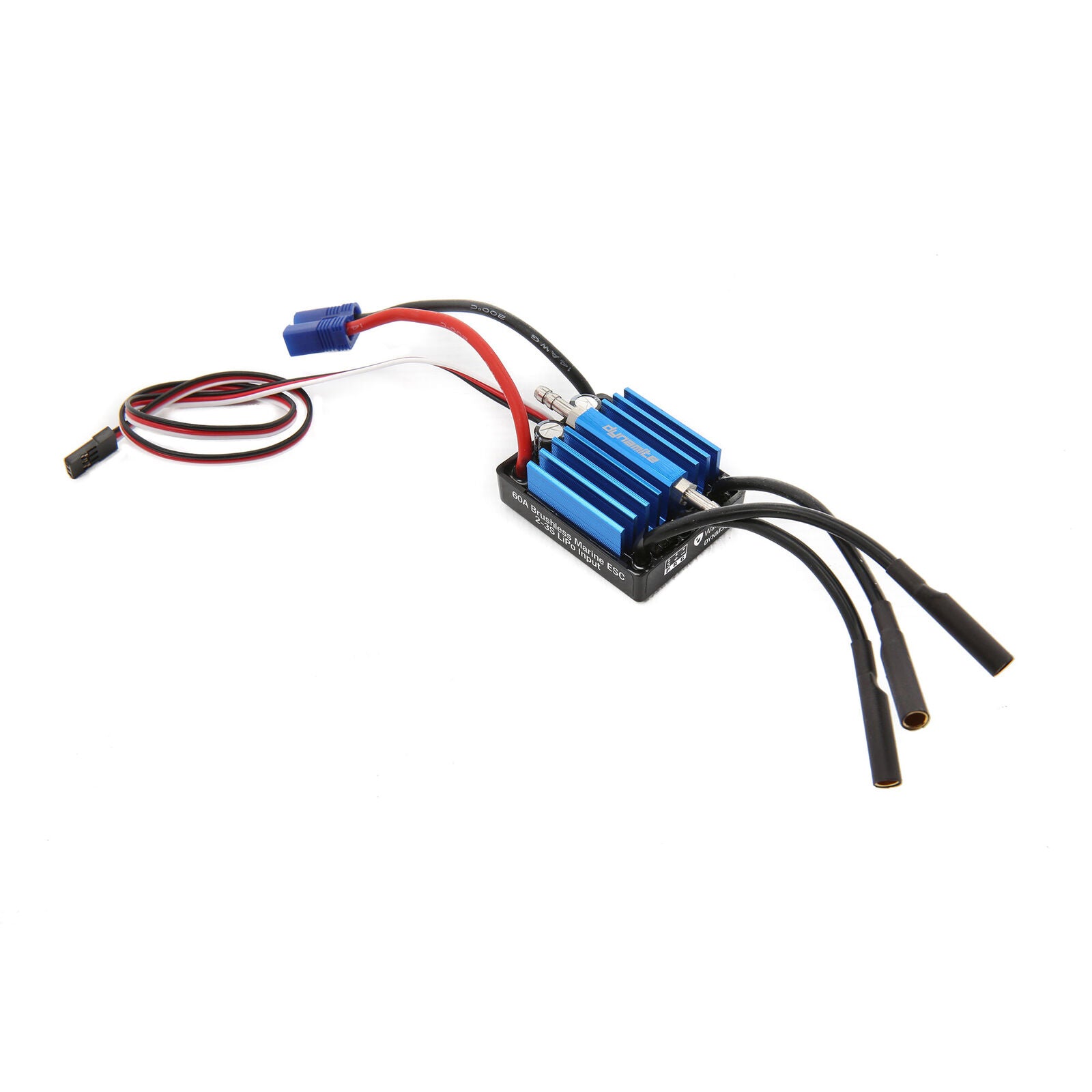 DYNAMITE 60A Brushless Marine ESC 2-3S - - Horizon Hobbies, Inc.