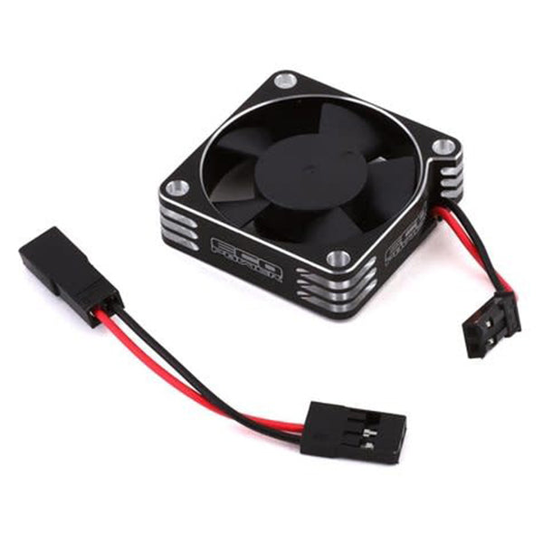 EcoPower 35x35x10mm Aluminum High Speed HV Cooling Fan (Silver/Black) - parts - AMain Distributing