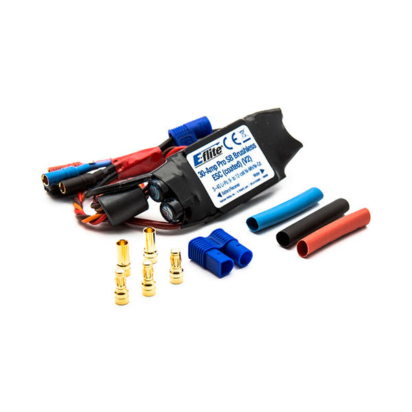 E-flite 30-Amp Pro Switch-Mode Coated BEC Brushless ESC V2: EC3 - Remote Control Toys - Horizon Hobbies, Inc.