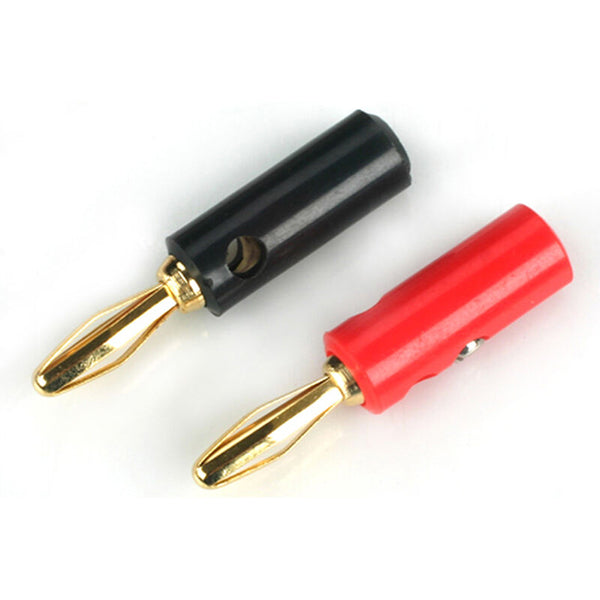 E-flite Gold Banana Bullet Plug Set w/Screws - Remote Control Toys - Horizon Hobbies, Inc.
