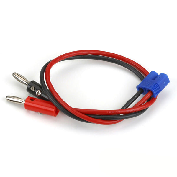 E-flite EC3 Device Charge Lead w/12" Wire & Jacks, 16GA - Accessories - Horizon Hobbies, Inc.