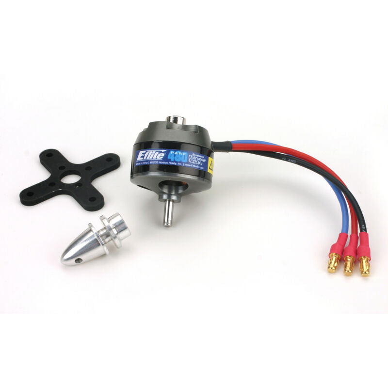 E-flite Park 480 Brushless Outrunner Motor, 1020Kv: 3.5mm Bullet - Remote Control Toys - Horizon Hobbies, Inc.