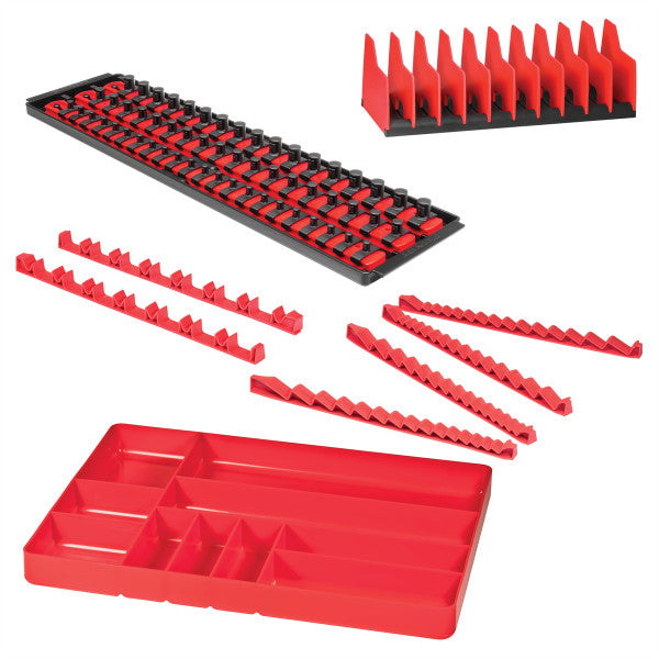 Ernst Manufacturing Tool Organizer Pro Pack (Red) - Parts - AMain Distributing