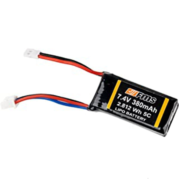 FMS 7.4V 2S 380mAh LiPo Battery: Toyota LC80 - Accessories - Horizon Hobbies, Inc.