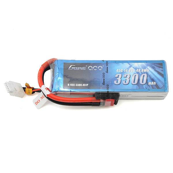 Gens Ace 14.8V 3300Mah Lipo W/D - Remote Control Toys - AMain Distributing
