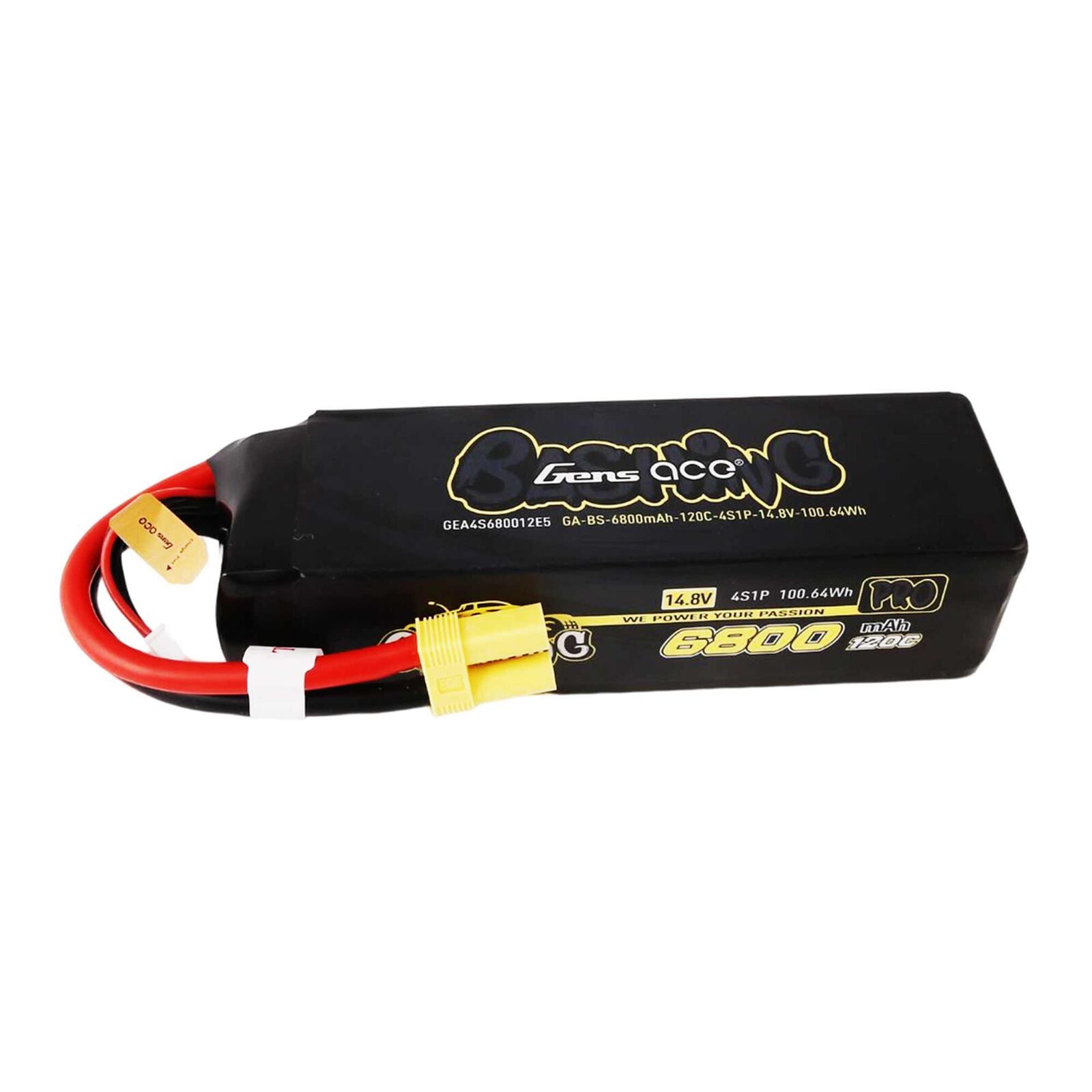 Gens Ace Bashing Pro LiPo Battery Pack w/EC5 Connector - - Horizon Hobbies, Inc.