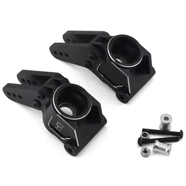 Hot Racing Kraton/Outcast 8S Triple Bearing Support Rear Hubs (Black) (2) - Parts - Horizon Hobbies, Inc.