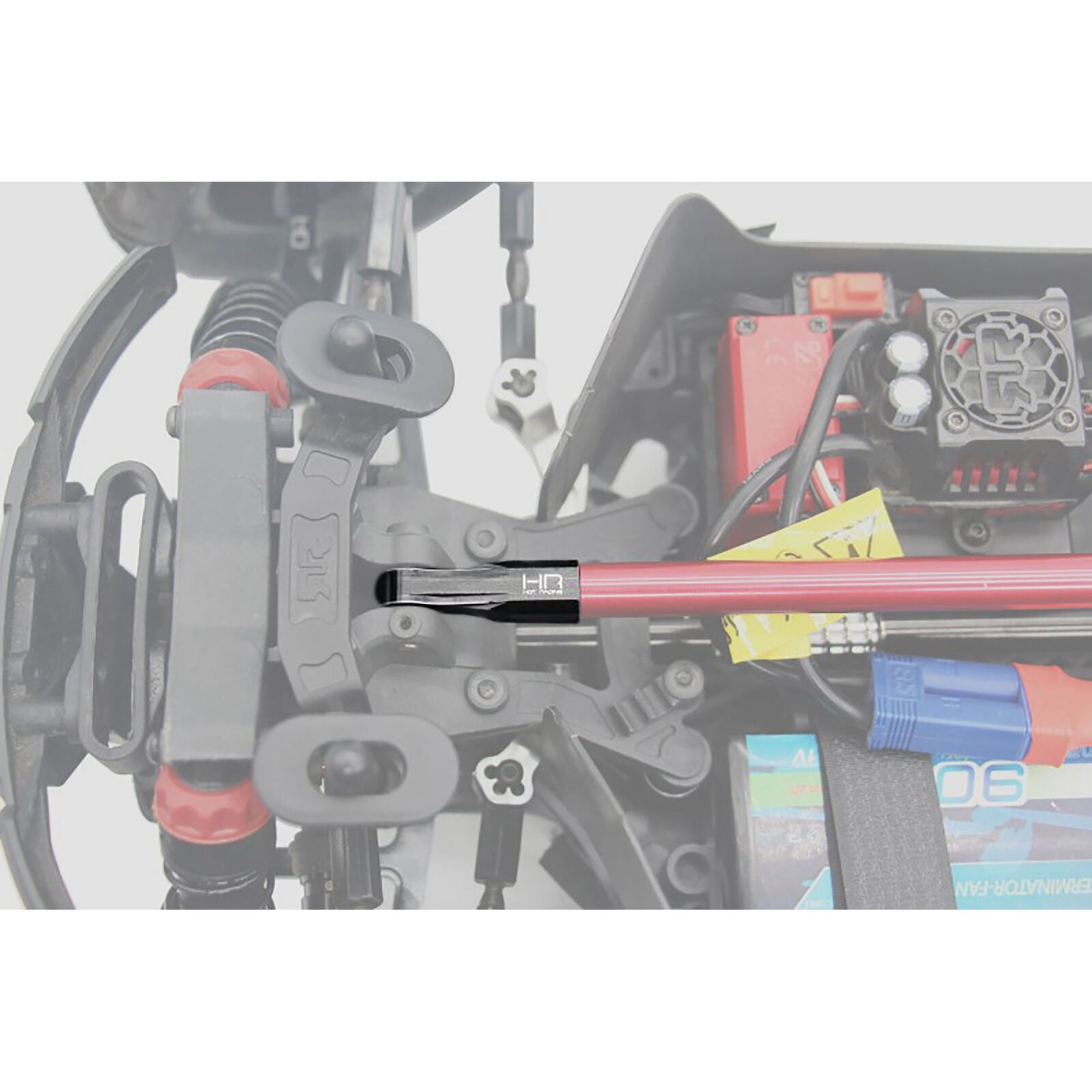 Hot Racing Aluminum Upper Chassis Brace Rod Ends - - Horizon Hobbies, Inc.