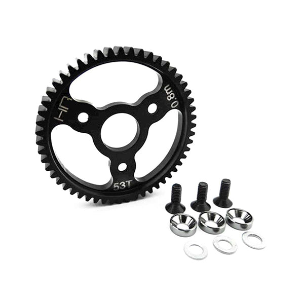 Hot Racing Traxxas 32P Steel Spur Gear (Grey) (53T) - Part - Horizon Hobbies, Inc.