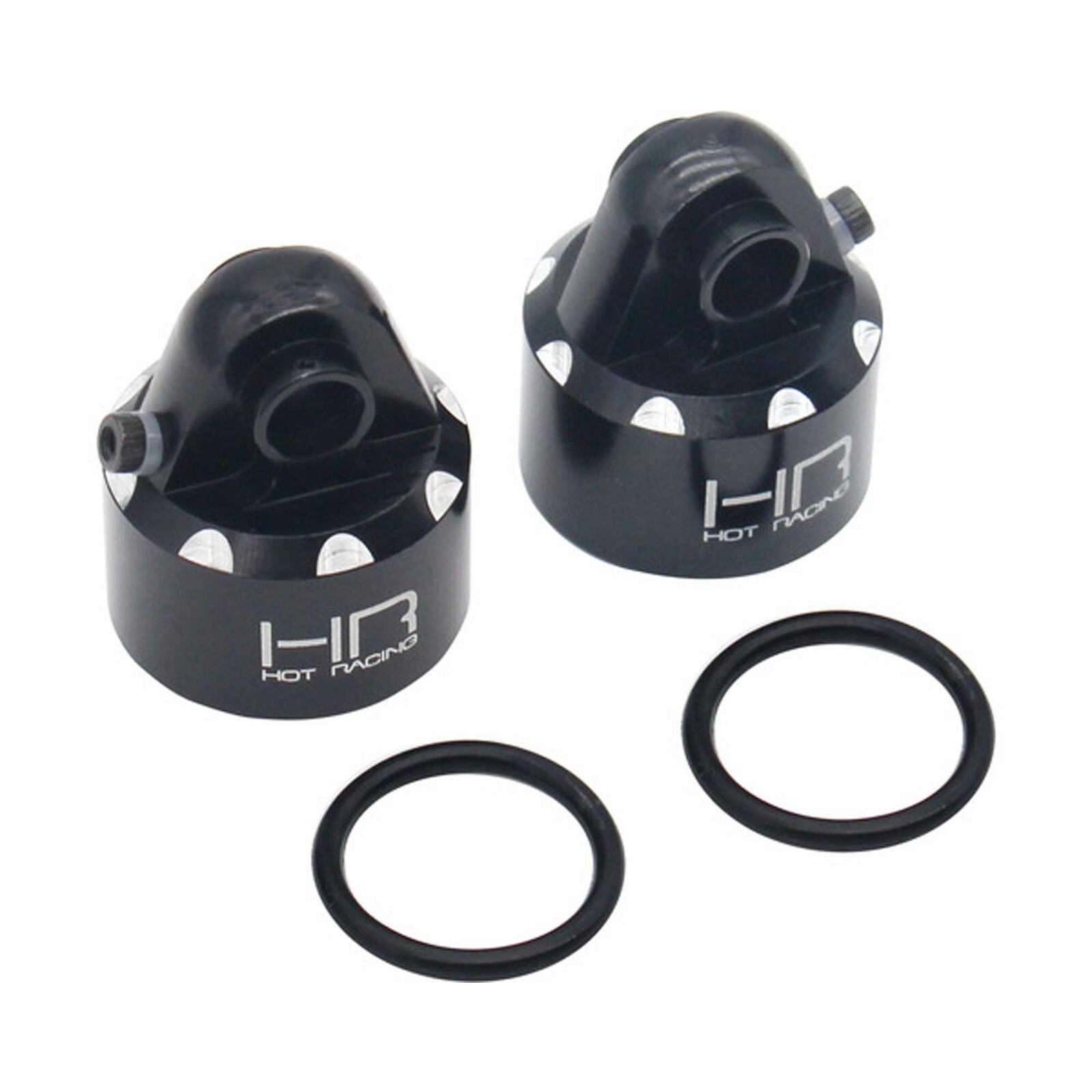 Hot Racing Aluminum Bleeder Shock Caps: Sledge - Parts - Horizon Hobbies, Inc.