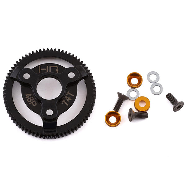 Hot Racing Traxxas 48P Hardened Steel Spur Gear (74T) - Parts - AMain Distributing