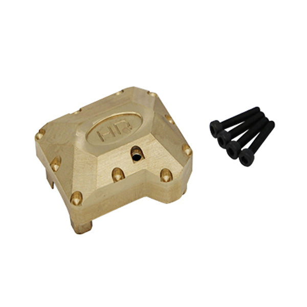 Hot Racing Traxxas TRX-4 Brass Heavy Metal Axle Diff Cover - Parts - Horizon Hobbies, Inc.