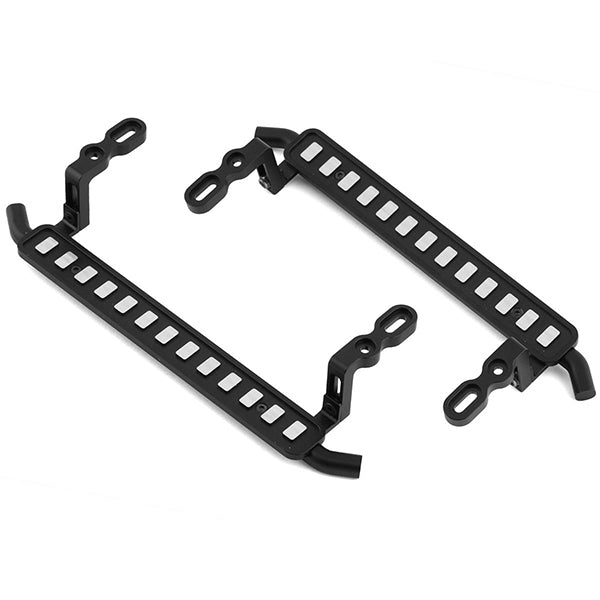 Hot Racing Traxxas TRX-4 Aluminum ICE Cube Style Rock Sliders (Black) (2) - Parts - AMain Distributing