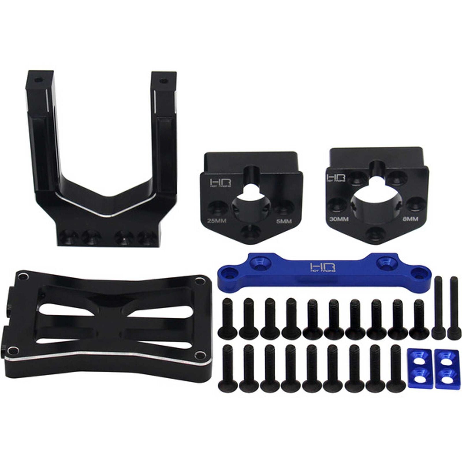 Hot Racing 25mm or 30mm Sliding Motor Mount: Traxxas X-MAXX - Parts - Horizon Hobbies, Inc.