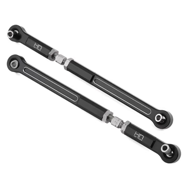 Hot Racing Traxxas X-Maxx Adjustable Steering Links (Black) (2) - Parts - AMain Distributing