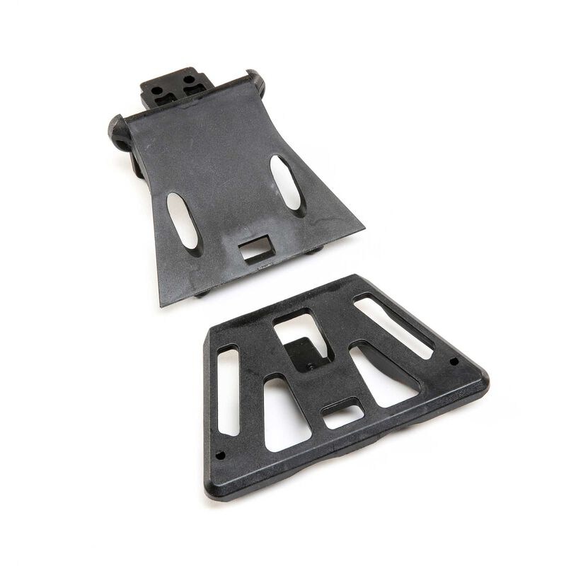 Losi Baja Rey SBR 2.0 Front Skid Plate & Support Brace - Remote Control Toys - Horizon Hobbies, Inc.