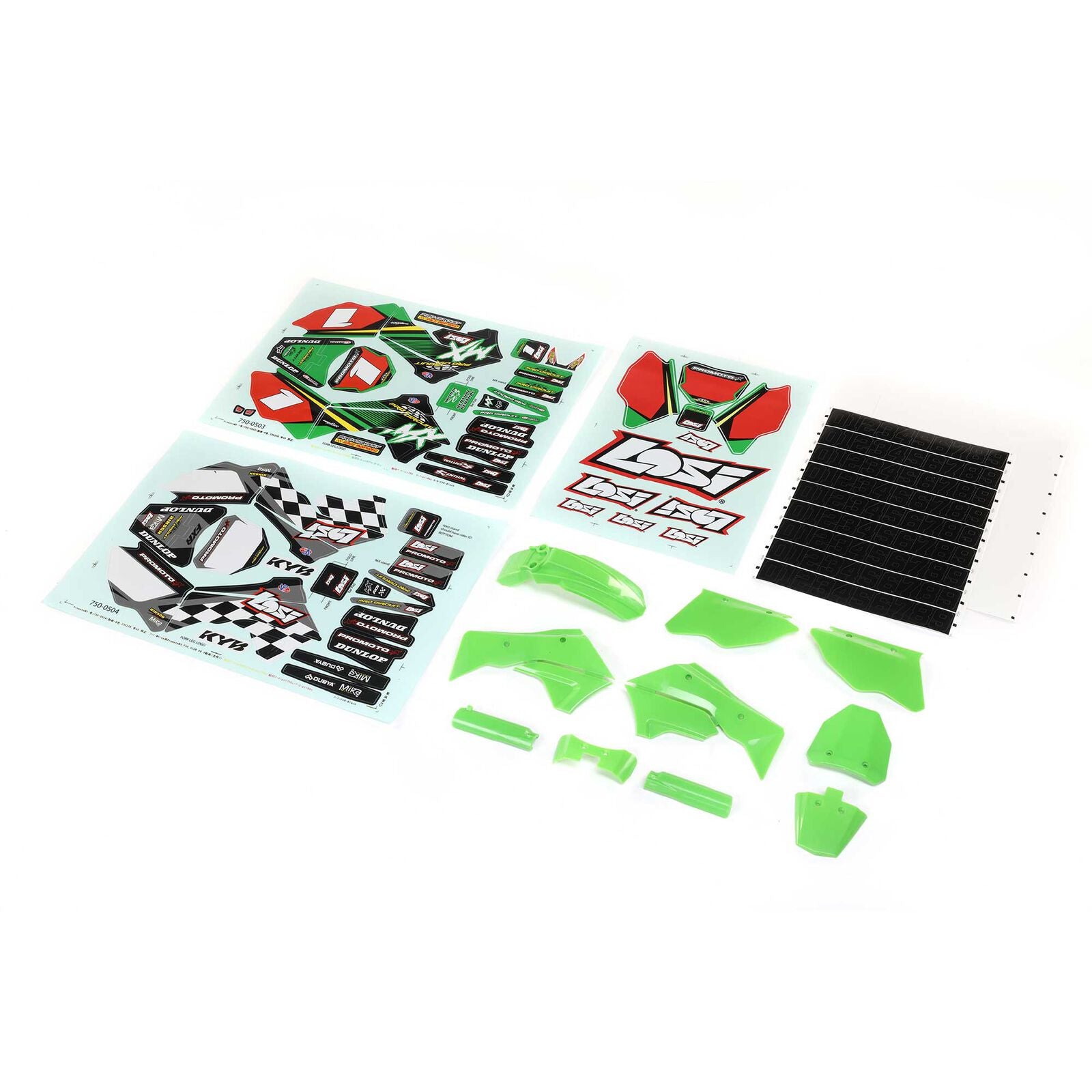 Losi Promoto-MX Plastics with Wraps - - Horizon Hobbies, Inc.