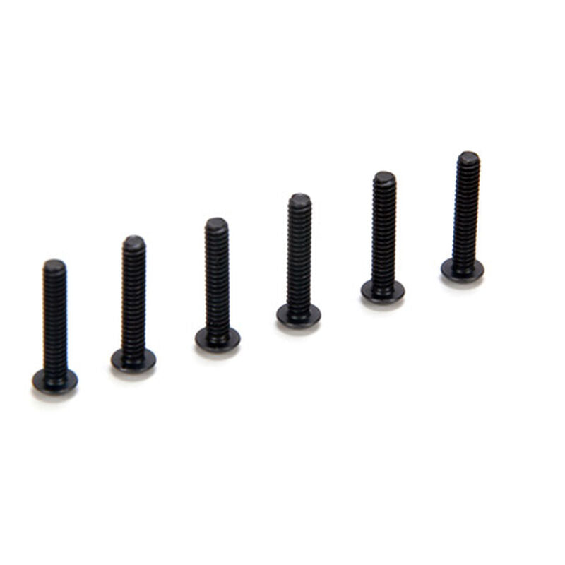 Losi 4-40x5/8" Flat Head Screw (6) - Remote Control Toys - Horizon Hobbies, Inc.