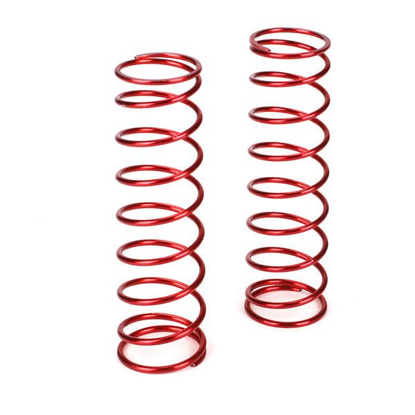 Losi Rear Shock Spring Set (Red - 9.3lb) (2) - Parts - Horizon Hobbies, Inc.