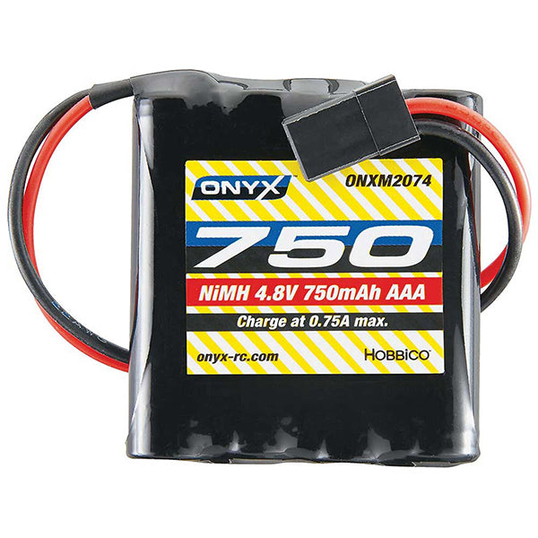 Onyx 4-Cell AAA Flat NiMH Receiver Battery (4.8V/750mAh) - Remote Control Toys - Horizon Hobbies, Inc.