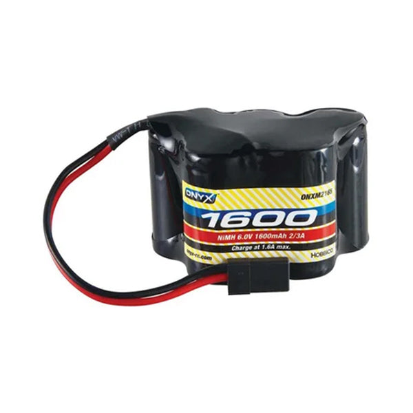 Onyx 6.0V 1600mAh 2/3A NiMH Hump Receiver Battery: Universal Receiver - Remote Control Toys - Horizon Hobbies, Inc.