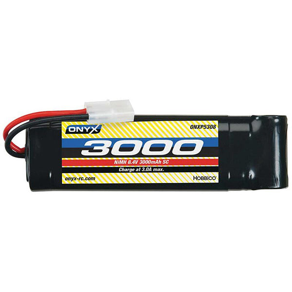 Onyx 8.4V 3000mAh 7-Cell Sub-C Stick NiMH Battery: Tamiya Connector - Battery - Horizon Hobbies, Inc.
