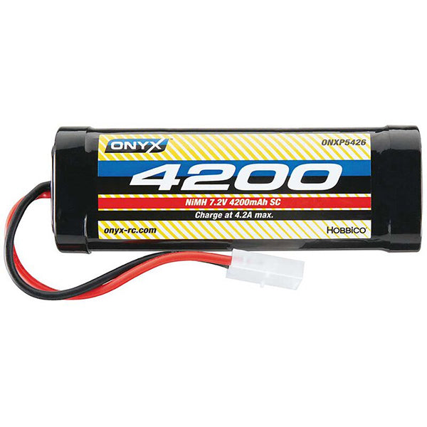 Onyx 7.2V 4200mAh 6-Cell Sub-C Stick NiMH Battery: Tamiya Connector - Battery - Horizon Hobbies, Inc.