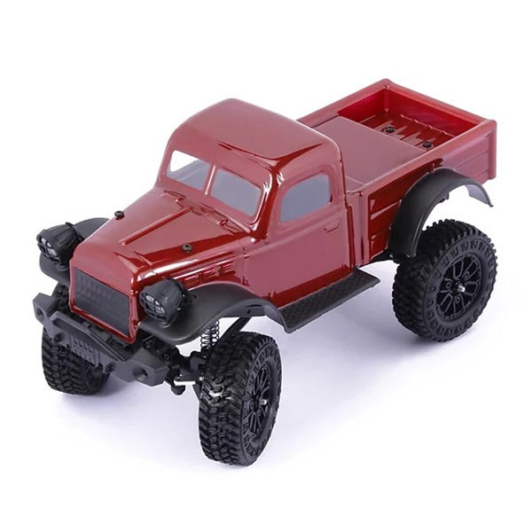 Panda Hobby 1/24 Tetra24 K1 Portal Edition RTR Scale Mini Crawler (Maroon) - - HRP Distributing, Inc.