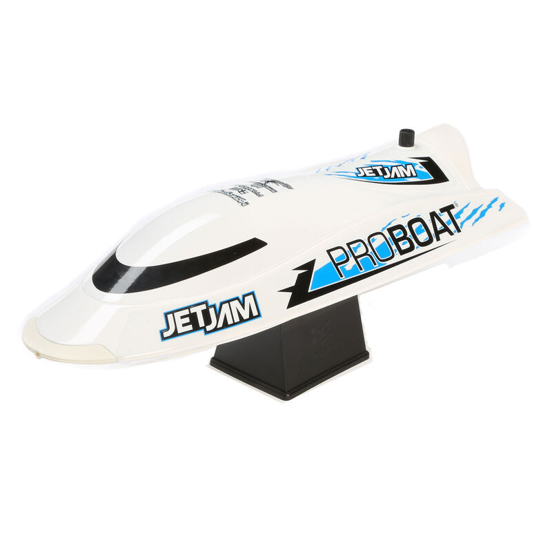 Pro Boat Jet Jam V2 12" Self-Righting Brushed RTR Pool Race Boat w/2.4GHz Radio, Battery & Charger - Remote Control Toys - Horizon Hobbies, Inc.
