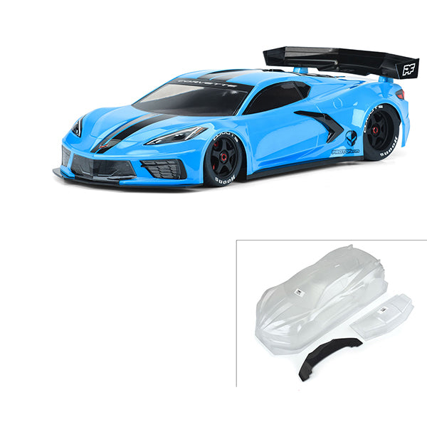 Protoform Arrma Felony & Infraction Corvette C8 Body (Clear) - Remote Control Toys - Horizon Hobbies, Inc.