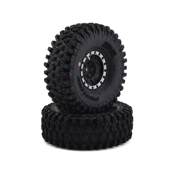 Pro-Line Hyrax 1.9" Tires w/Impulse Wheels (Black/Silver) (2) (G8) w/12mm Hex - Remote Control Toys - Horizon Hobbies, Inc.