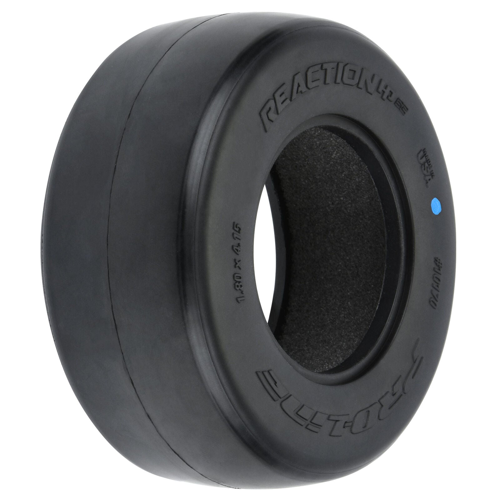 Pro-Line 1/10 Reaction HP Ultra Blue Rear 2.2"/3.0" Drag Tires (2) - Wheel/Tires - Horizon Hobbies, Inc.