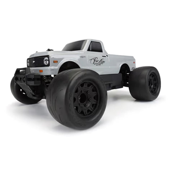 Pro-Line 1972 Chevy C10 Tough-Color 1/10 Truck Body (Stone Gray) (Stampede) - - Horizon Hobbies, Inc.
