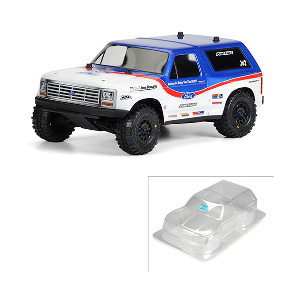 Pro-Line 1981 Ford Bronco PRO-2 Body (Clear) (Slash/SC10) - Body - Horizon Hobbies, Inc.