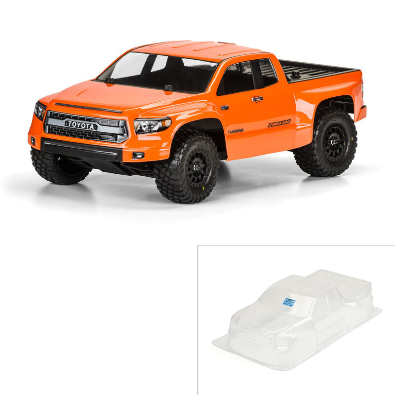 Pro-Line Toyota Tundra TRD Pro True Scale Short Course Truck Body (Clear) (Slash/SC10/Pro-2) - Remote Control Toys - Horizon Hobbies, Inc.