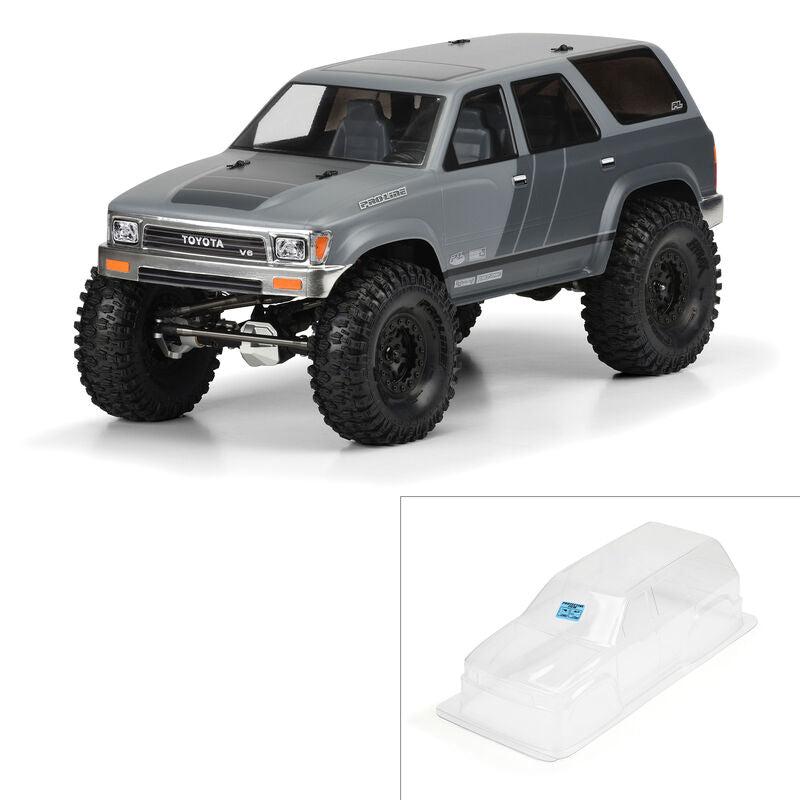 Pro-Line 1991 Toyota 4Runner 12.3" Rock Crawler Body (Clear) (SCX10) - Remote Control Toys - Horizon Hobbies, Inc.