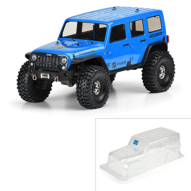 Pro-Line Jeep Wrangler Unlimited Rubicon Body (Clear) (TRX-4) - Remote Control Toys - Horizon Hobbies, Inc.