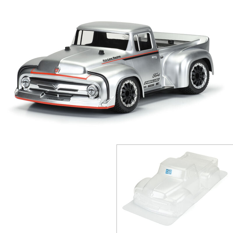 Pro-Line 1956 Ford F-100 Pro-Touring Short Course Body (Clear) - Remote Control Toys - Horizon Hobbies, Inc.