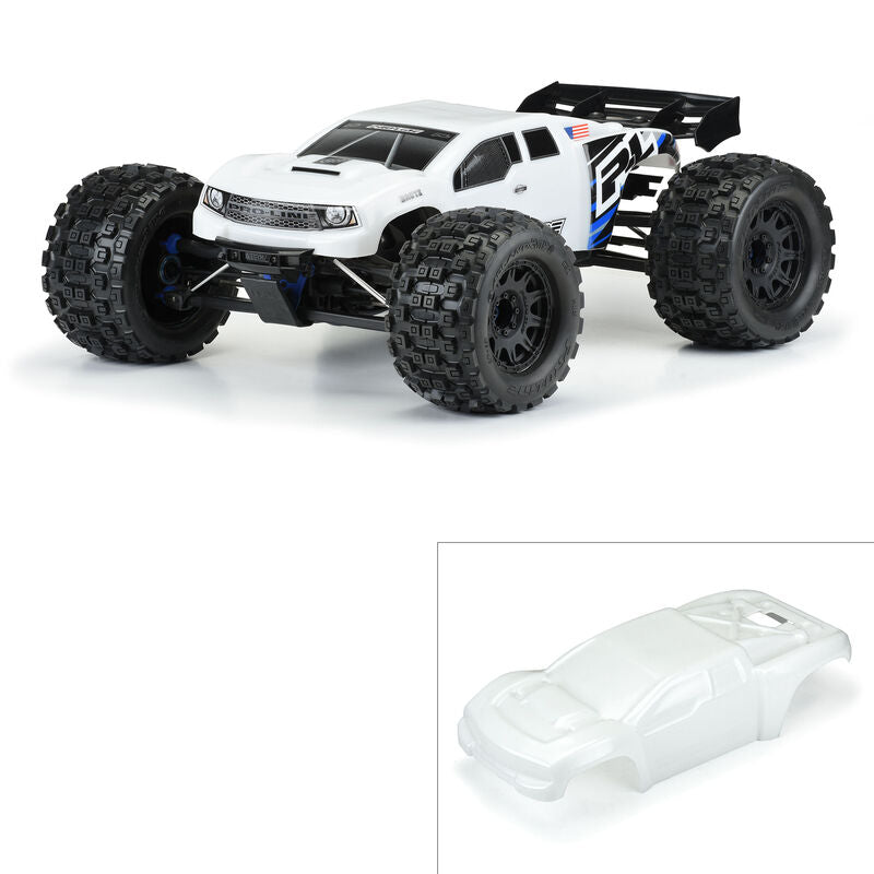 Pro-Line Brute Pre-Cut Bash Armor Body (White) (E-Revo 2.0) - Remote Control Toys - Horizon Hobbies, Inc.