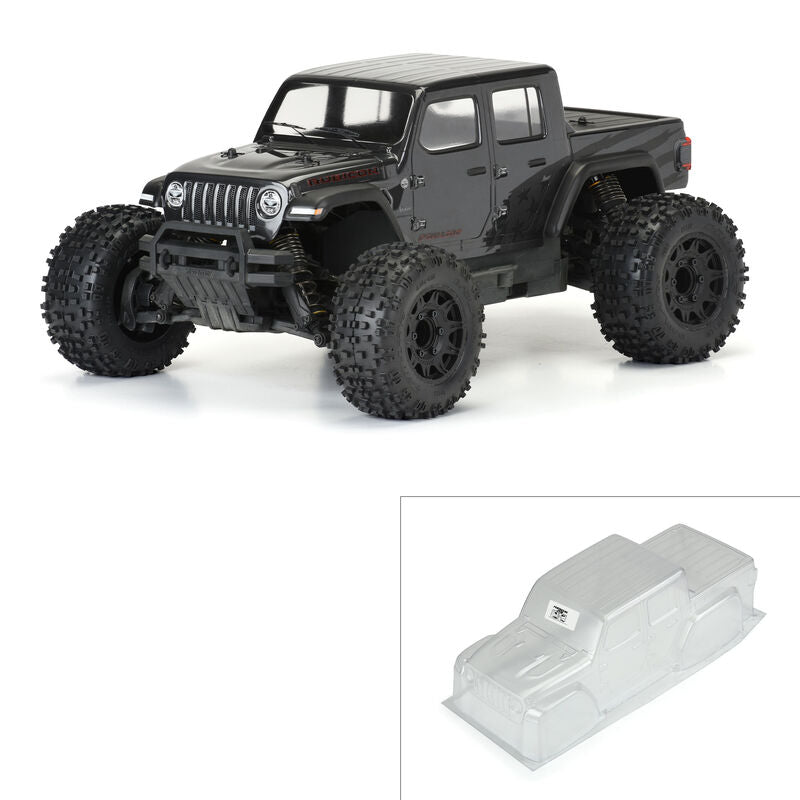 Pro-Line Jeep Gladiator Rubicon 1/10 Truck Body (Clear) (Stampede/Granite) - Body - Horizon Hobbies, Inc.