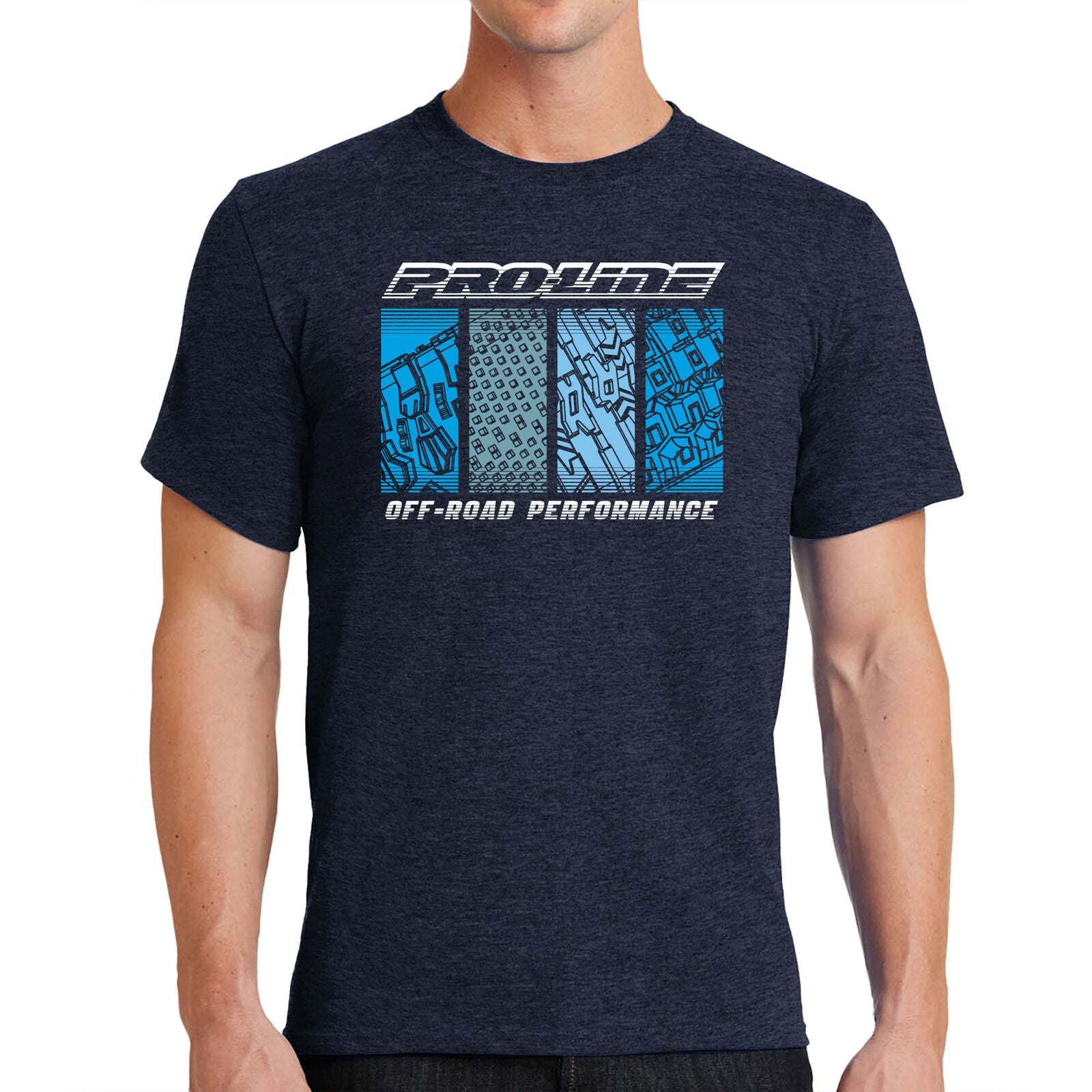 Pro-Line Quarter Tread Navy T-Shirt - Large - - Horizon Hobbies, Inc.